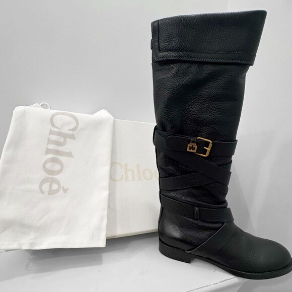 Chloe Prince 999 Leather Boots - Picture 9 of 10